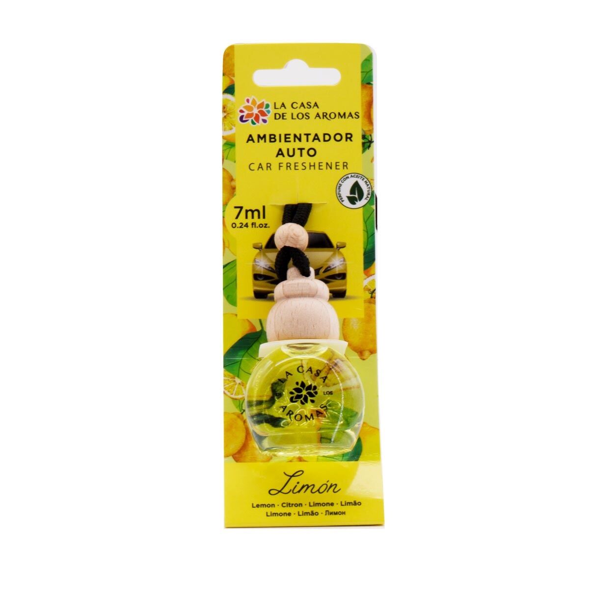 Désodorisant Pour Voiture - Citron - 7ml