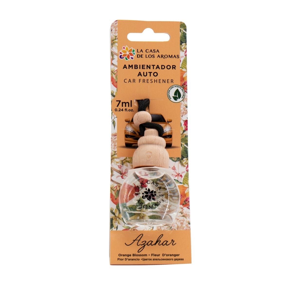 Désodorisant Pour Voiture - Fleur D'oranger - 7ml