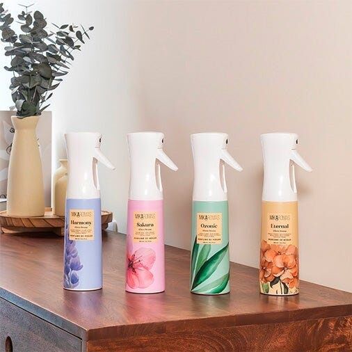 Mikaromas - Spray Désodorisant Air - Ozonic & Ambre - 300ml thumbnail 4