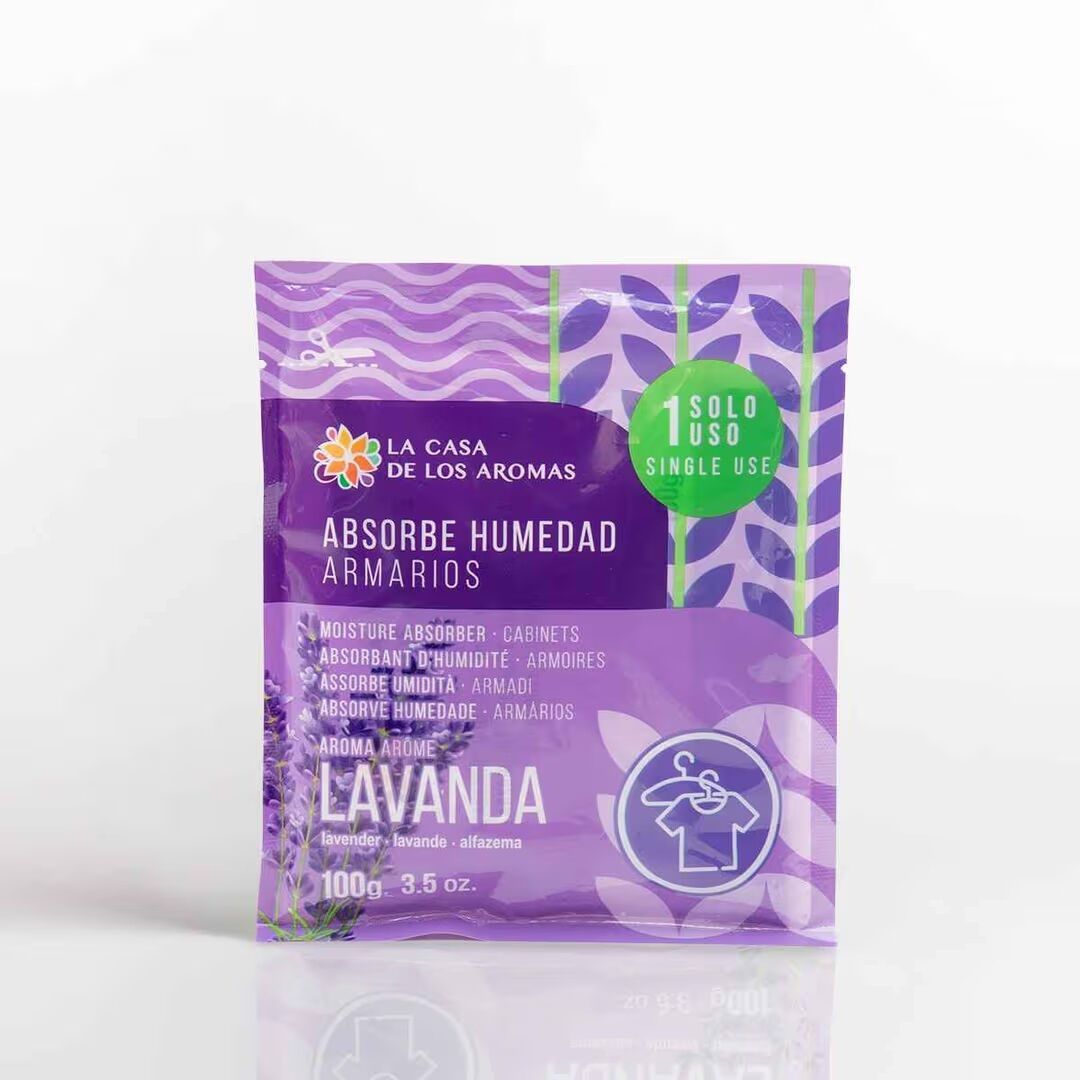 Absorbant D'humidité Armoires À La Lavande - 100 G