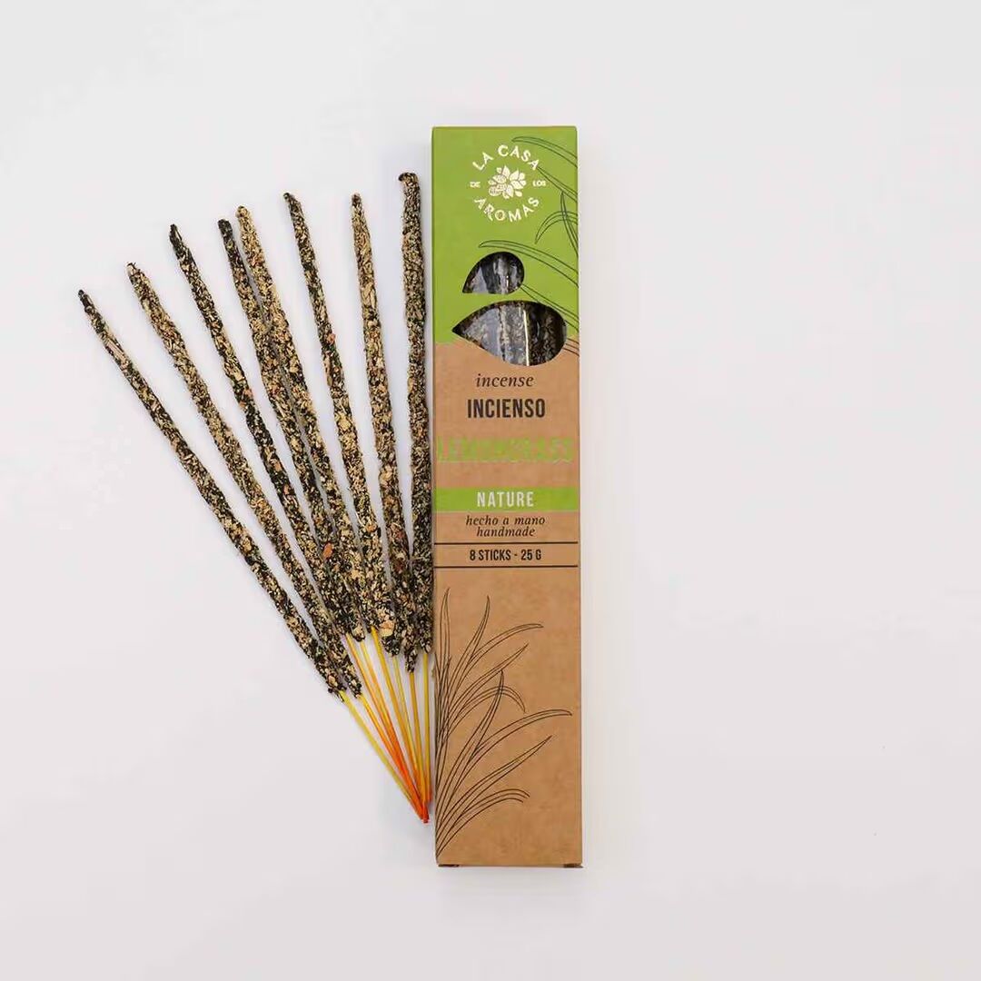 Encens Naturel À La Citronnelle -  8Sticks thumbnail 1