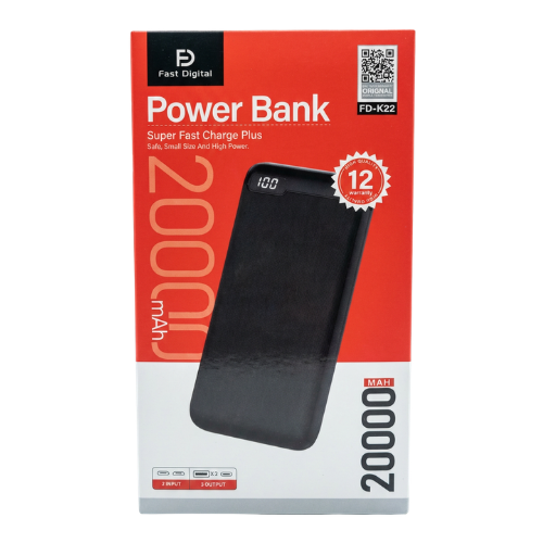 Power Bank Fd-k22 – 20000mah Batterie Externe thumbnail 4