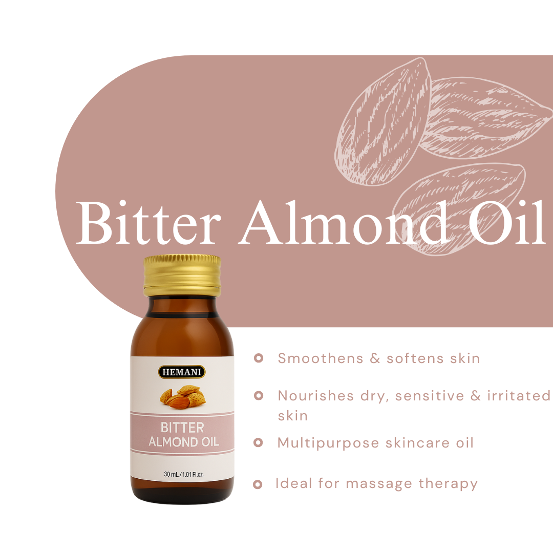 Huile D'amande Amère 100% Naturelle