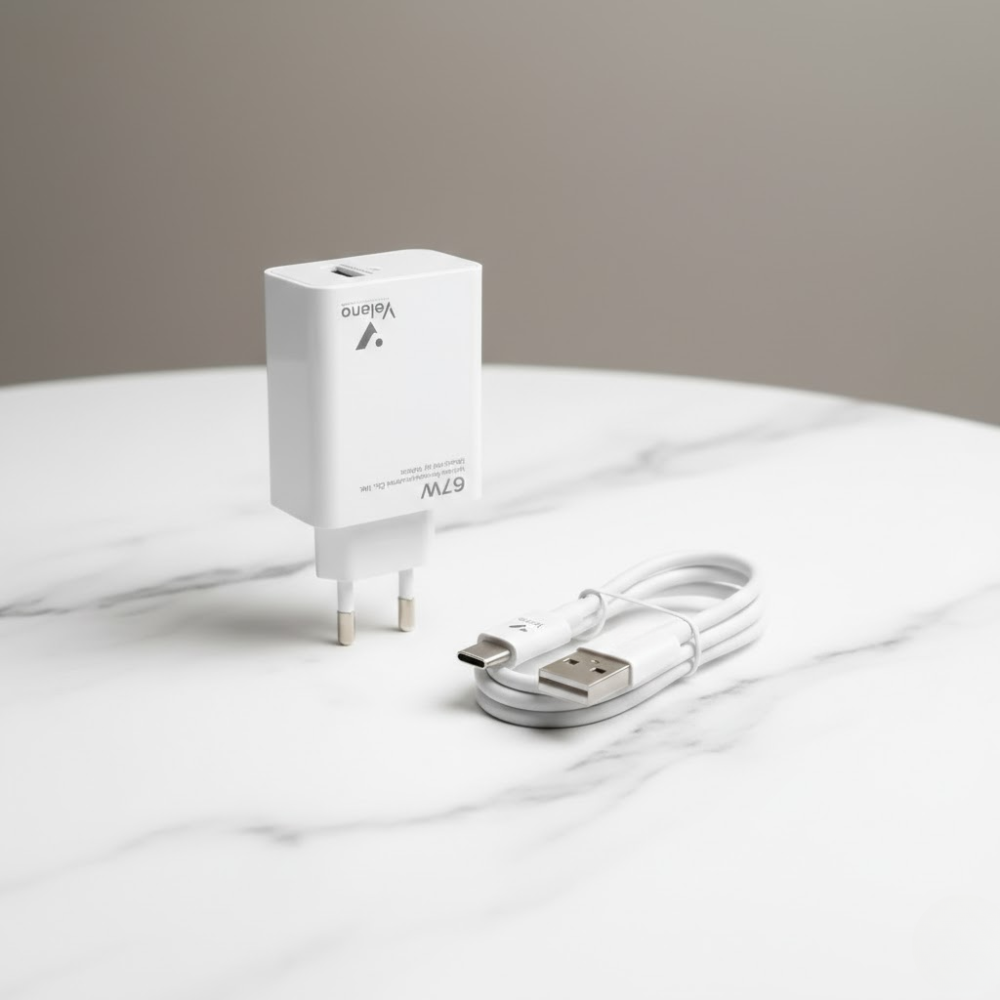 Chargeur Turbo 67w Avec Cable Type-c – Modèle Vt-10 thumbnail 6