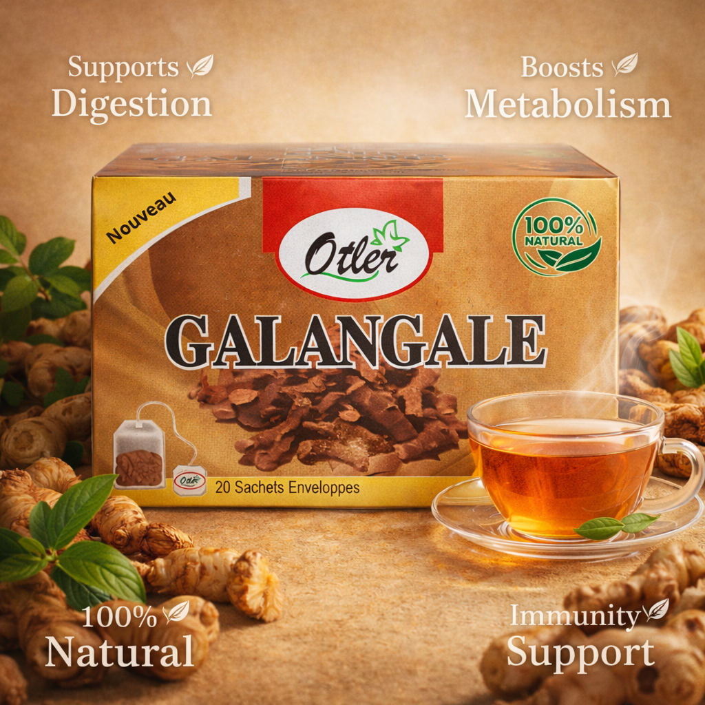 Galangale Herbal Tea – 100% Natural | 20 Sachets
