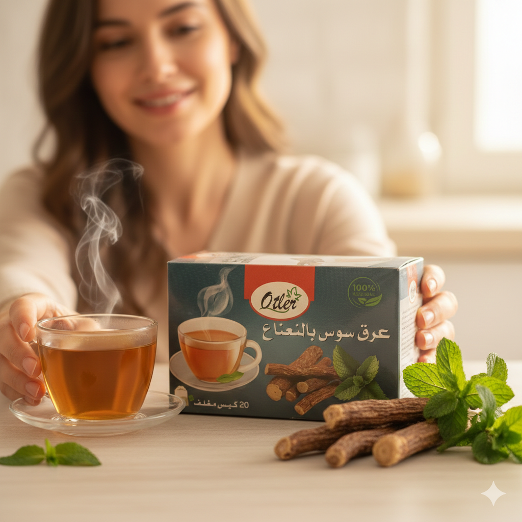 Infusion Réglisse & Menthe – Bien-être Digestif & Fraîcheur Naturelle