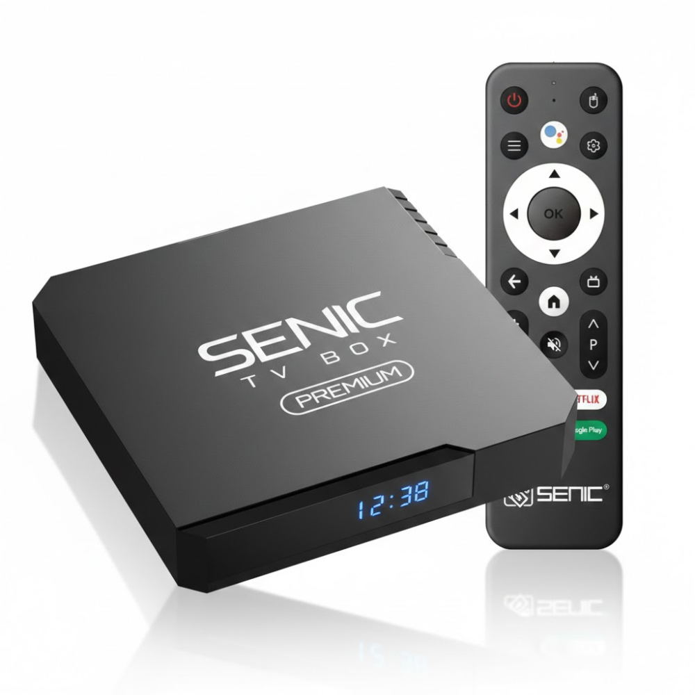 Senic Box Tv Sc-300+ Android 4k Streaming Et Applications