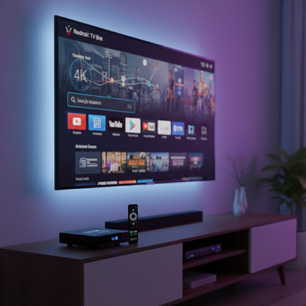 Senic Box Tv Sc-300+ Android 4k Streaming Et Applications thumbnail 3