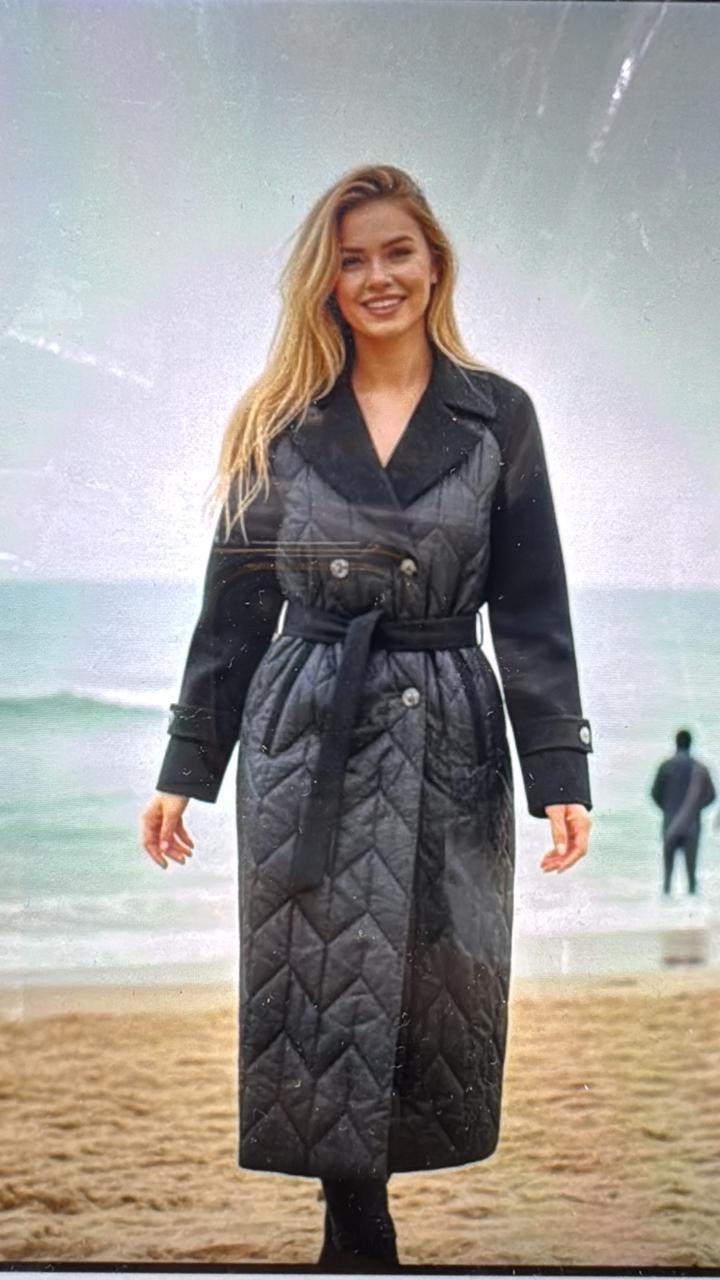 Trench Hybride Matelassé – Édition Printemps