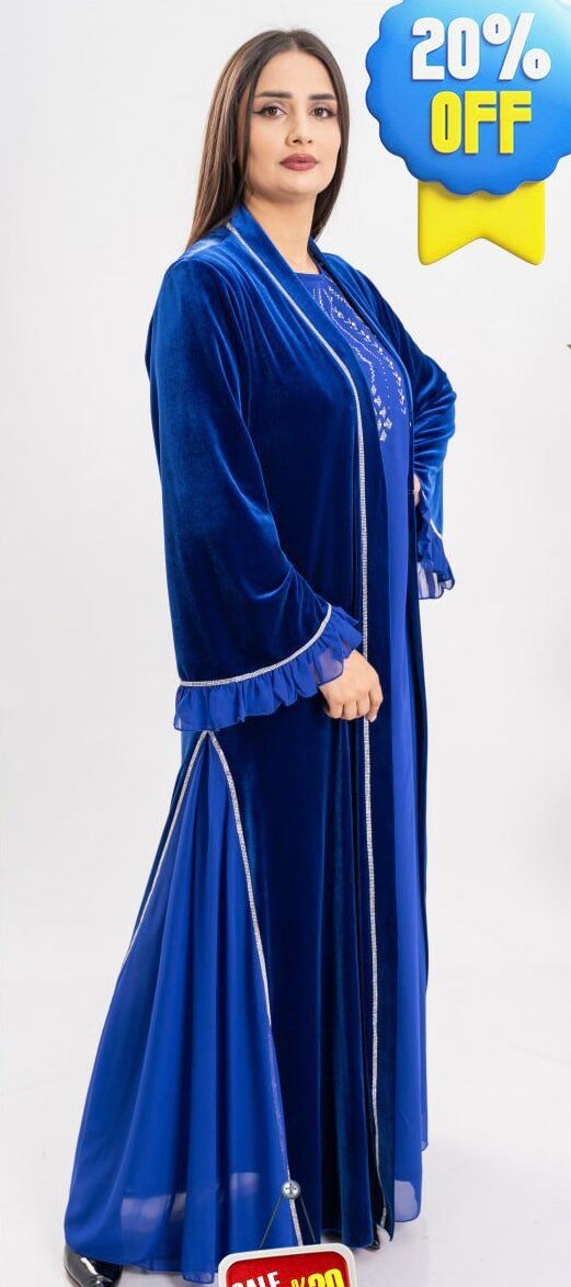 Ensemble 2 Pièces : Velours & Organza