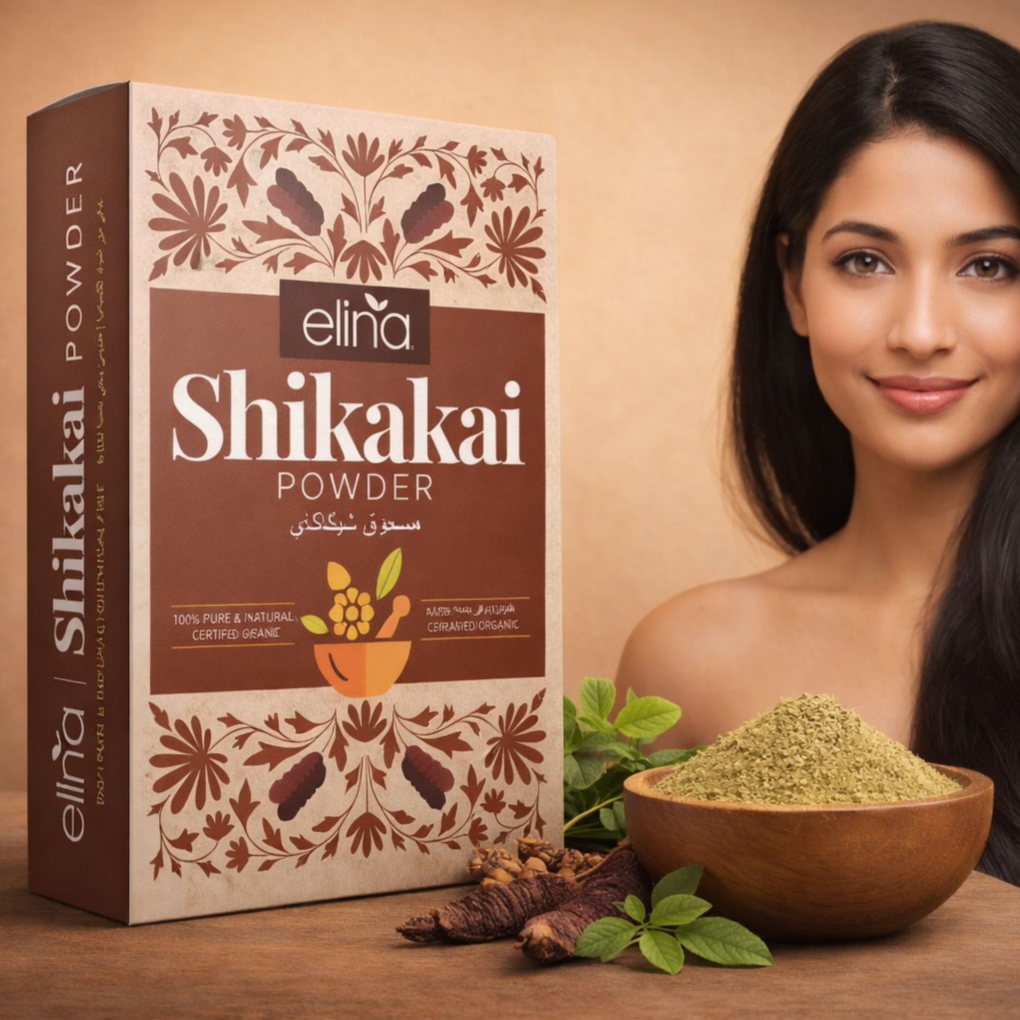 Shikakai Poudre Naturel, Soin Capillaire, Pousse De Cheveux, Anti Pellicules