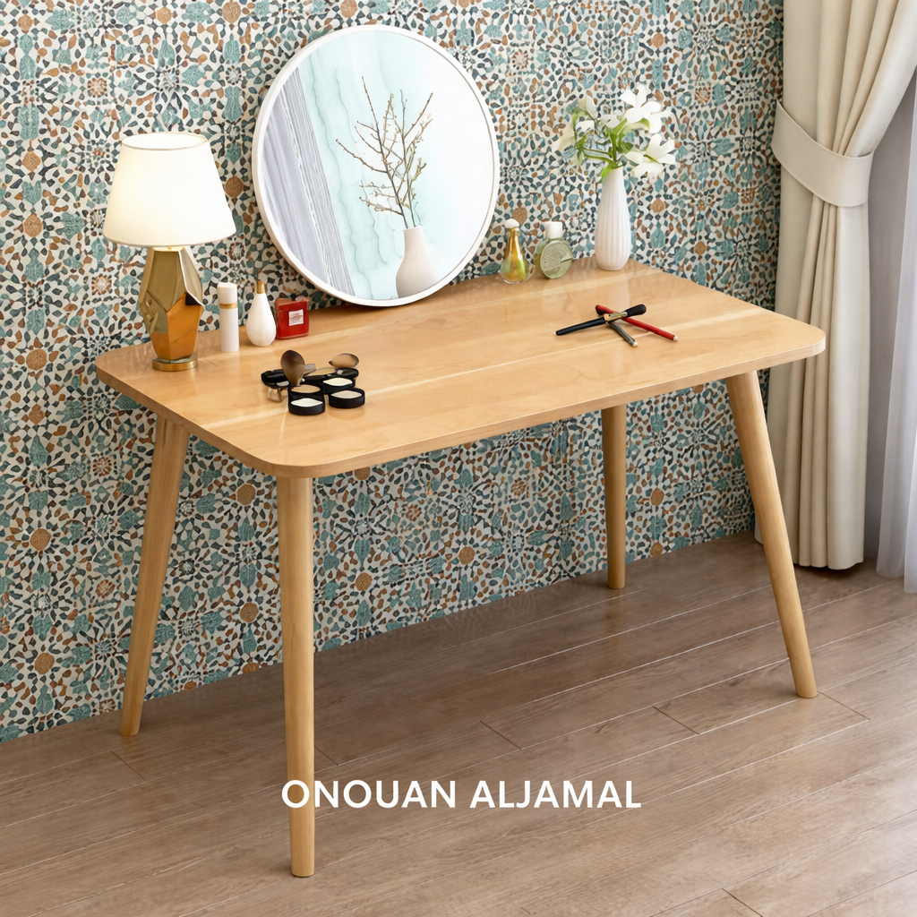 Table Maquillage Moderne Rangement - 90 / 40 Cm - Mdf