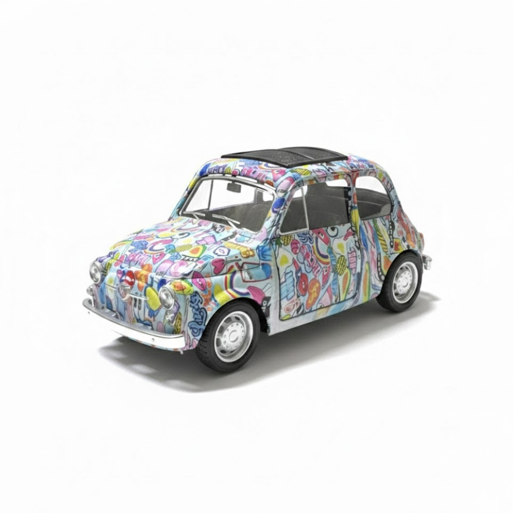 Mini Voiture Vintage Graffiti – Édition Spéciale