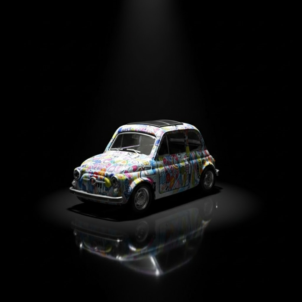 Mini Voiture Vintage Graffiti – Édition Spéciale