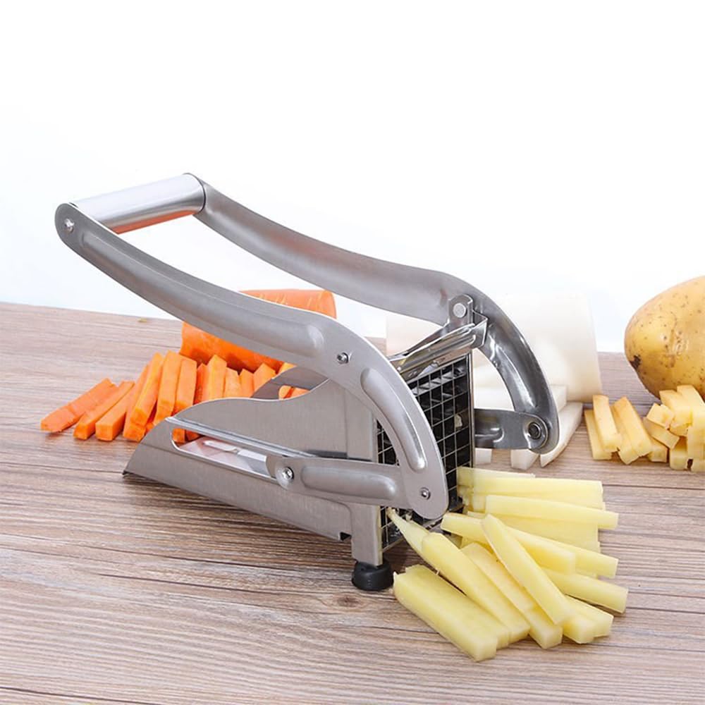 Chipper De Pomme De Terre & Coupe-frites En Acier Inoxydable