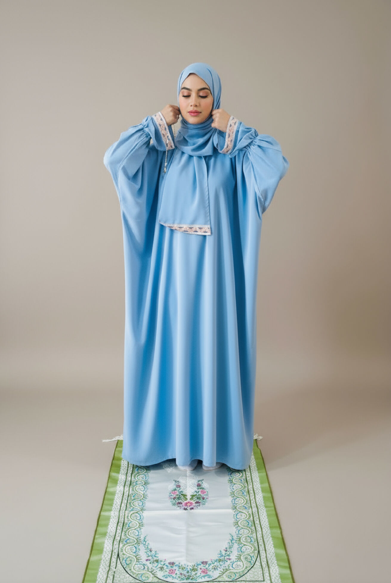 Abaya De Prière - Bleu