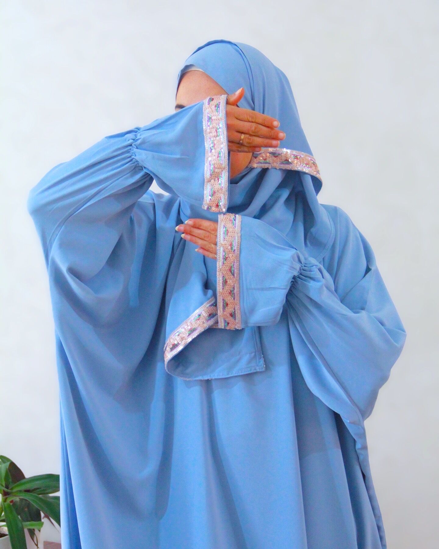 Abaya De Prière - Bleu