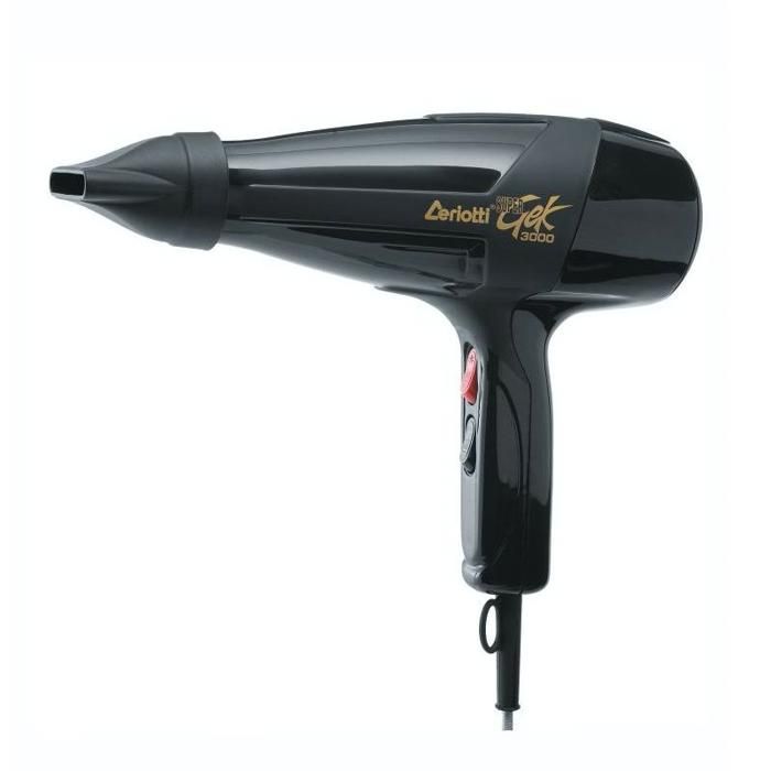 Super 3800 Noir – Sèche-cheveux Professionnel 1800w