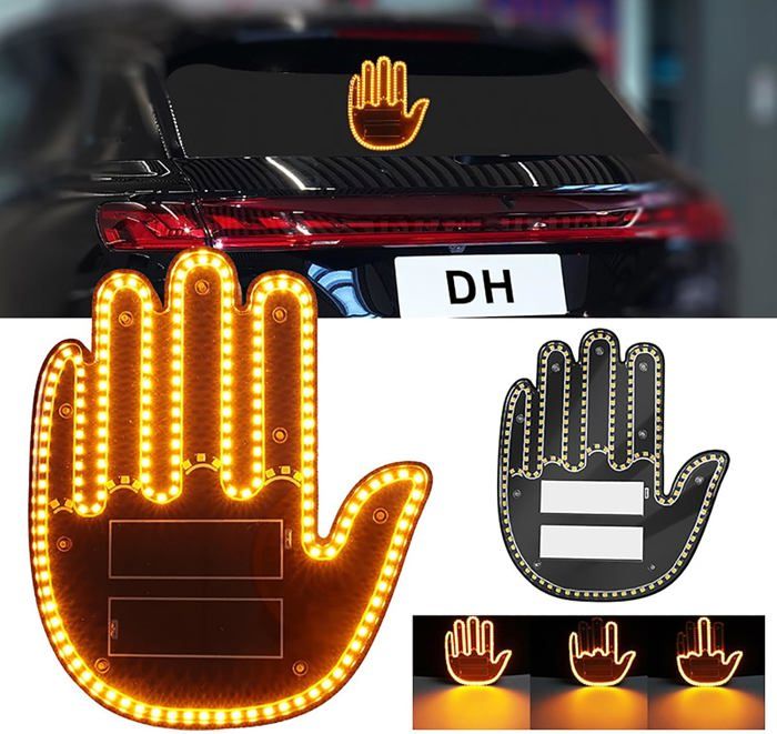 Lumière De Geste Amusante 3 Led Pour Voiture thumbnail 4