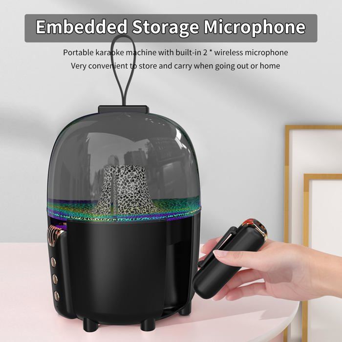 Haut-parleur Avec Deux Microphone Q-3 Bluetooth thumbnail 4