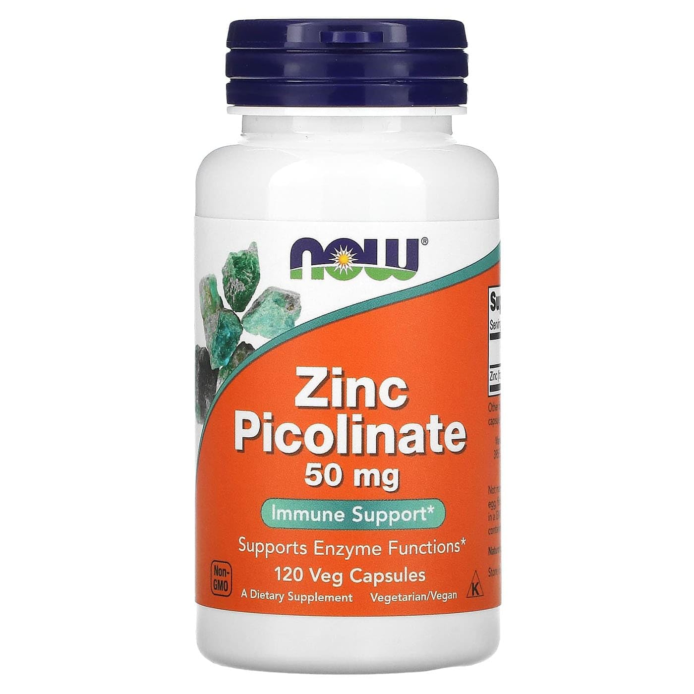 Zinc Picolinate 50mg 120 Veg Capsules