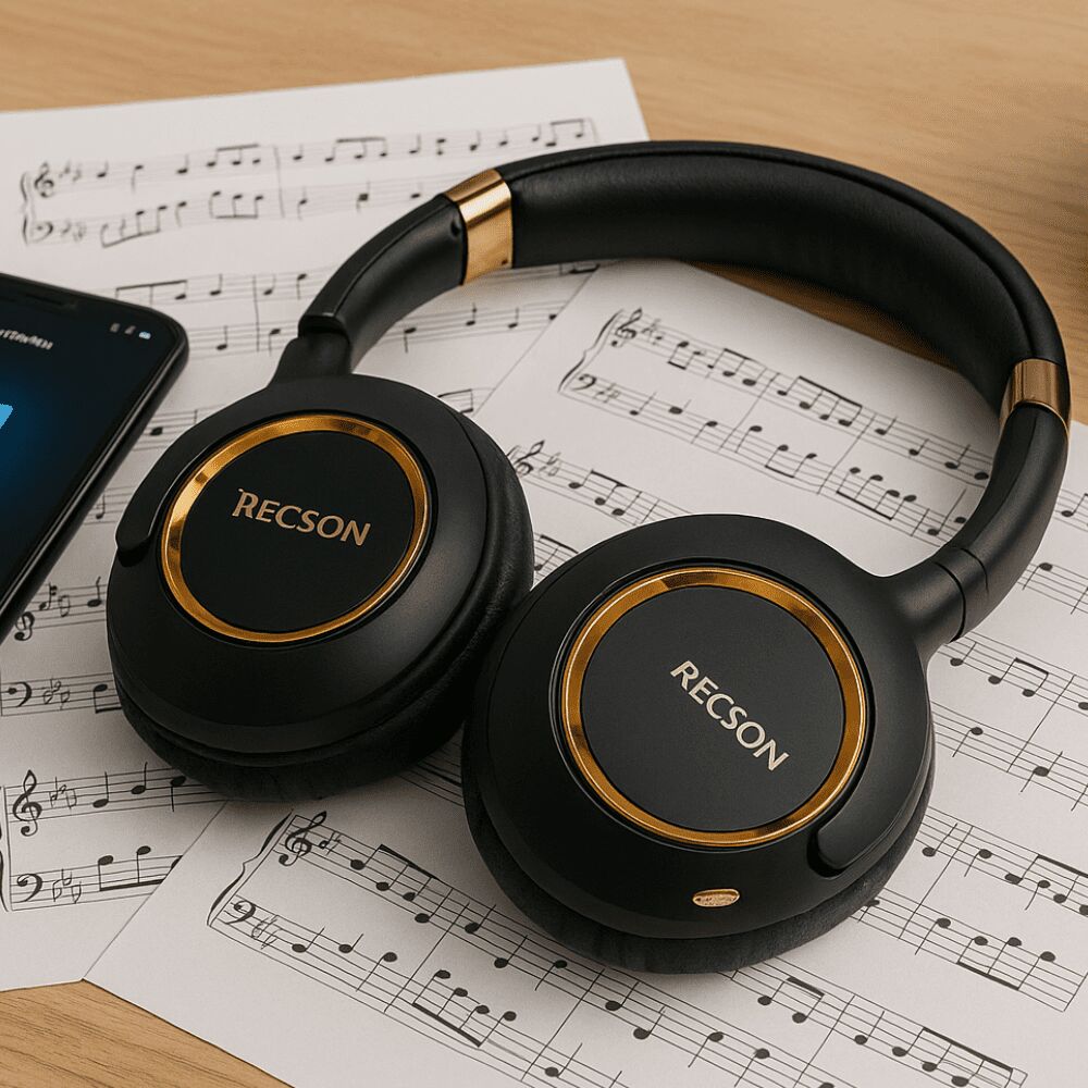 Casque Sans Fil Recson Ne-03 – Design Premium & Son Haute Qualité