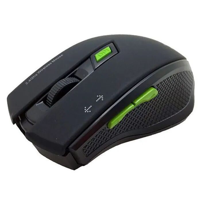 Souris Sans Fil Avec Nano Usb 2,4 Ghz – Noir thumbnail 2