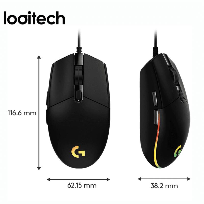 G102 Lightsync – Souris Gaming Rgb- Noir thumbnail 4