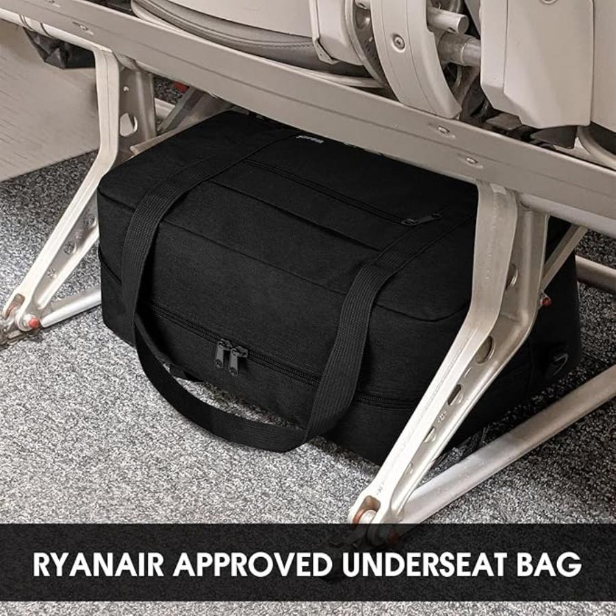 Sac De Voyage Pliable 40 X 20 X 25 Cm, Sac De Sport, Sac Week-end 20l Avec Bandoulière, Style Pratique thumbnail 5