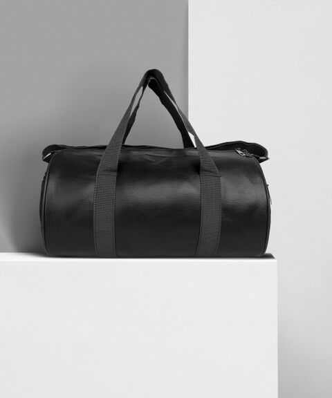 Sac De Sport Cylindrique En Cuir Synthétique – Format Compact (18l) thumbnail 5