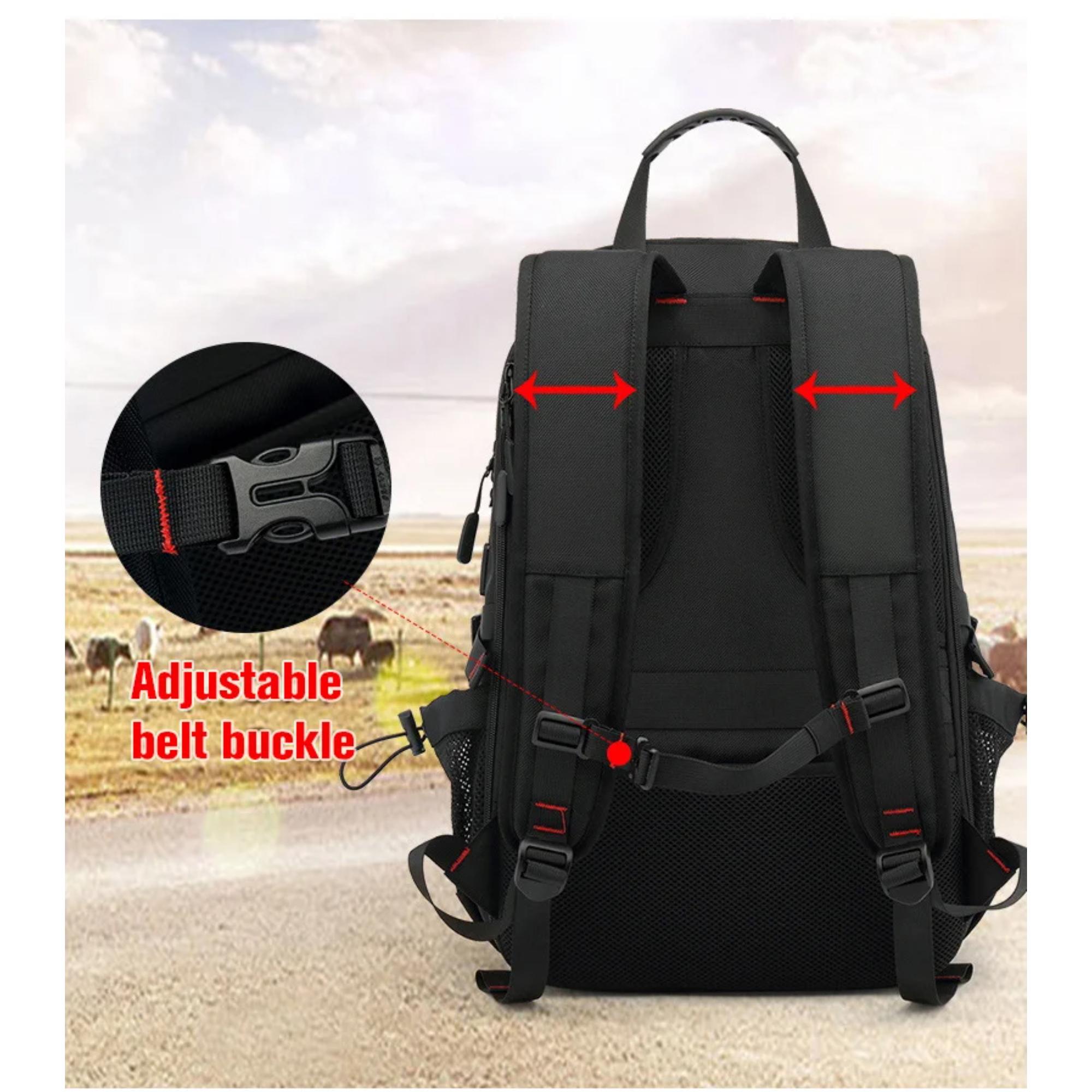 Sac À Dos De Voyage Extensible 60l - Grand Format 53 Cm thumbnail 4