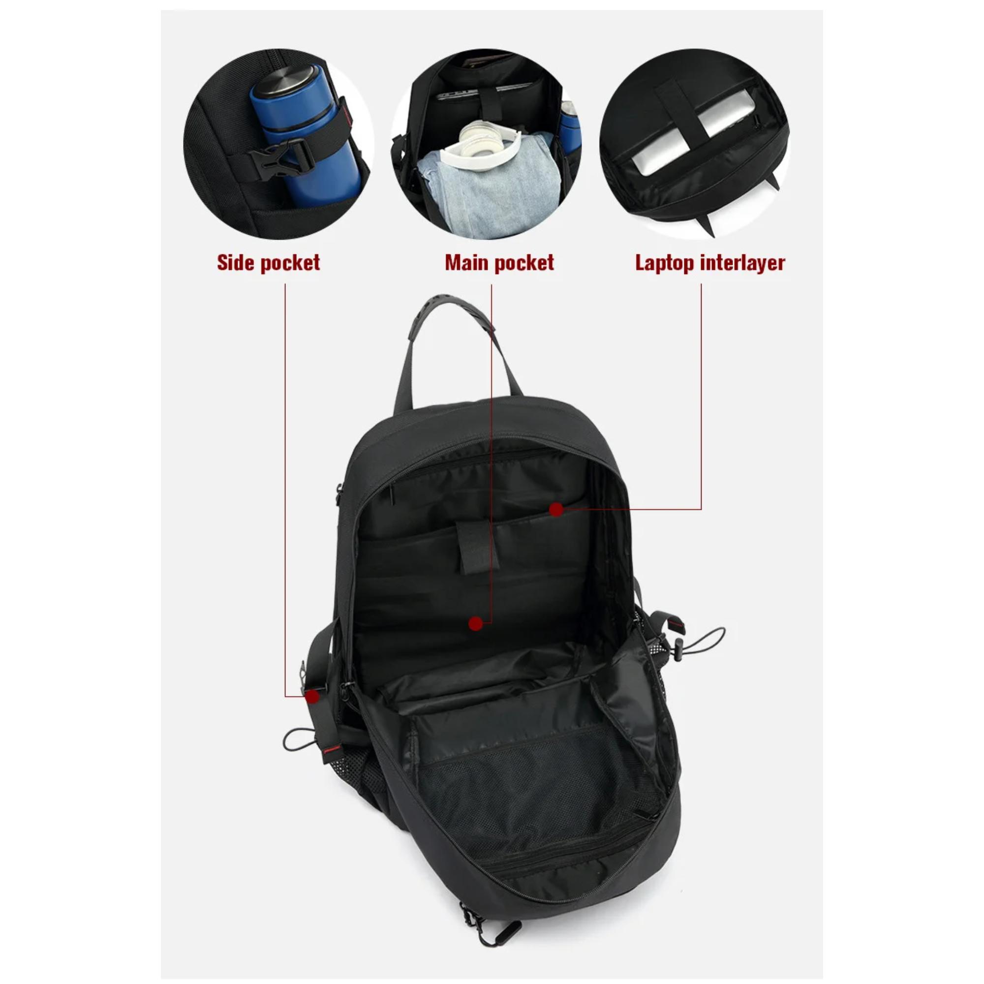 Sac À Dos De Voyage Extensible 60l - Grand Format 53 Cm thumbnail 6