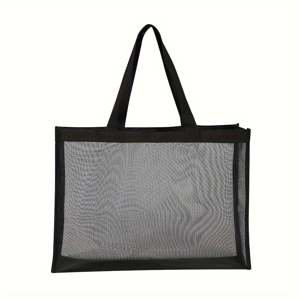 Sac De Plage En Maille Pour Femme, Grand Sac De Voyage Familial