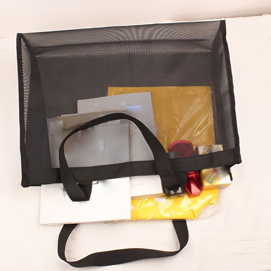 Sac De Plage En Maille Pour Femme, Grand Sac De Voyage Familial thumbnail 4