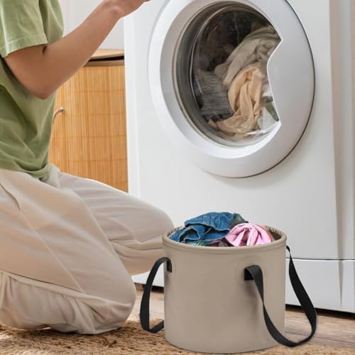 Seau Pliable De Camping 20l – Bassine De Voyage Portable thumbnail 7