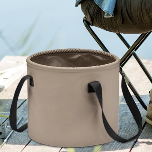 Seau Pliable De Camping 20l – Bassine De Voyage Portable thumbnail 8