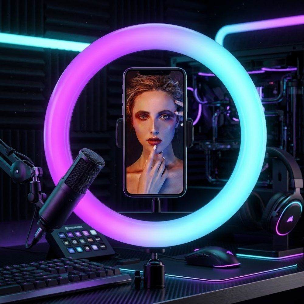 Ring Light Led Rgb Mj26 – Éclairage Professionnel thumbnail 3