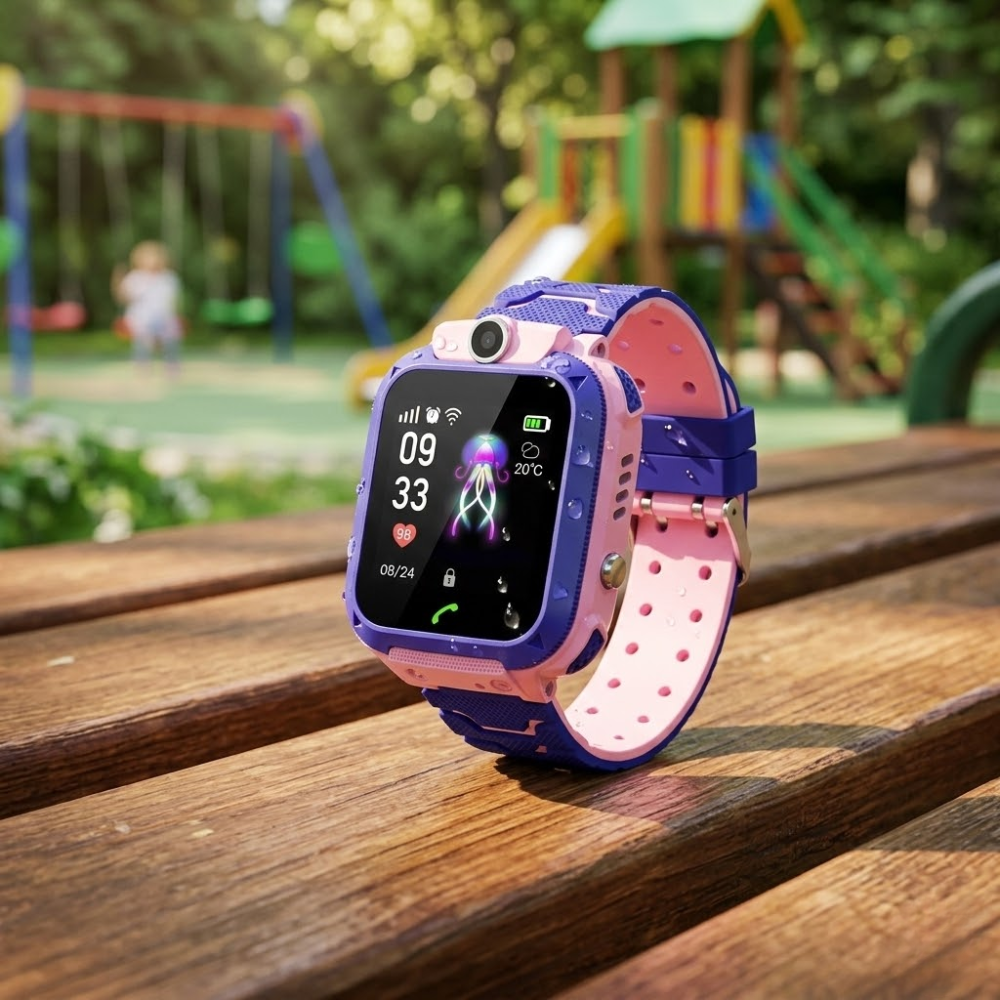 Montre Intelligente Pour Enfant - rose thumbnail 3