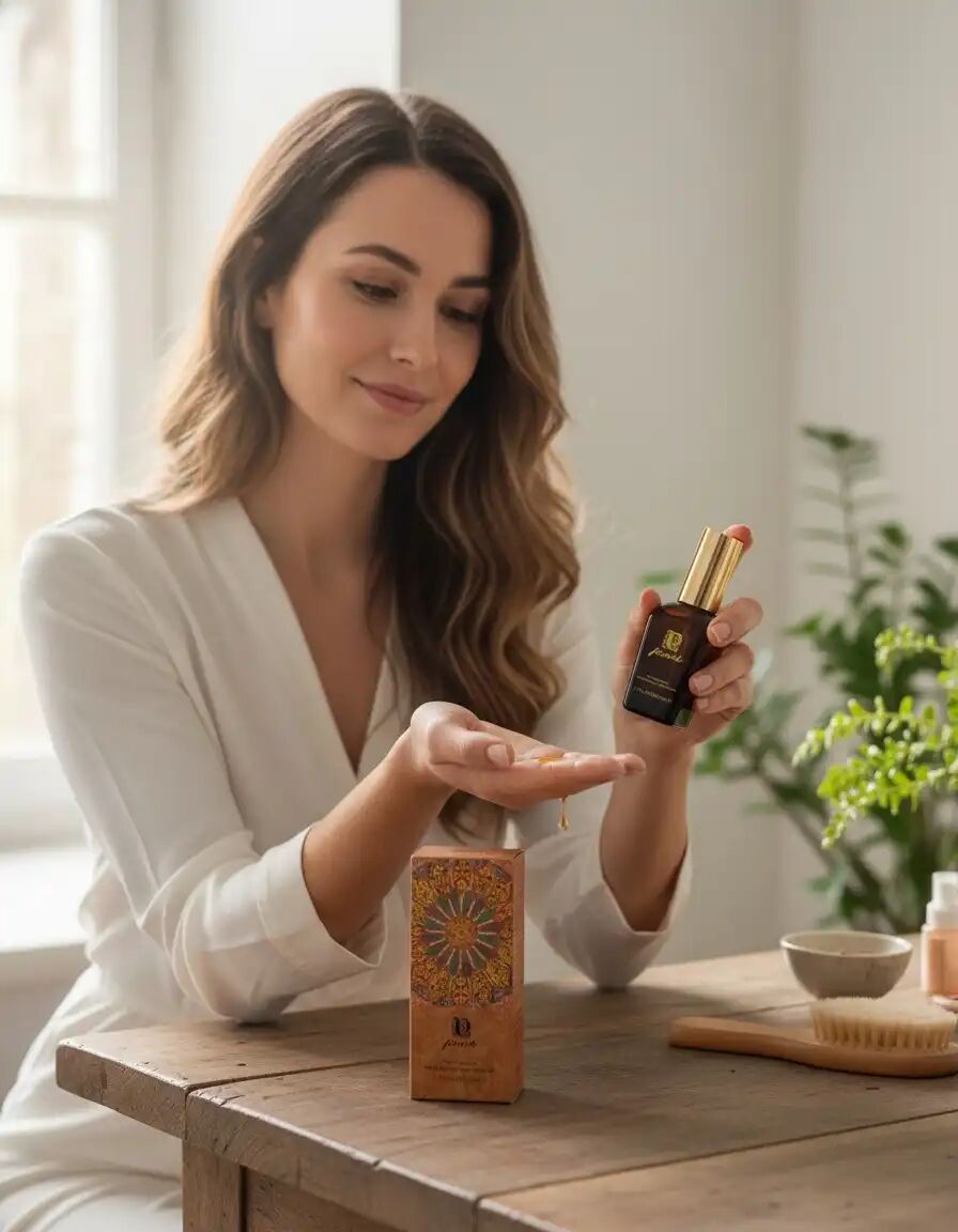 Huile D'argan Pure - Huile D'argan 100 % Naturelle 1.7 Fl.oz.liq / 50ml E