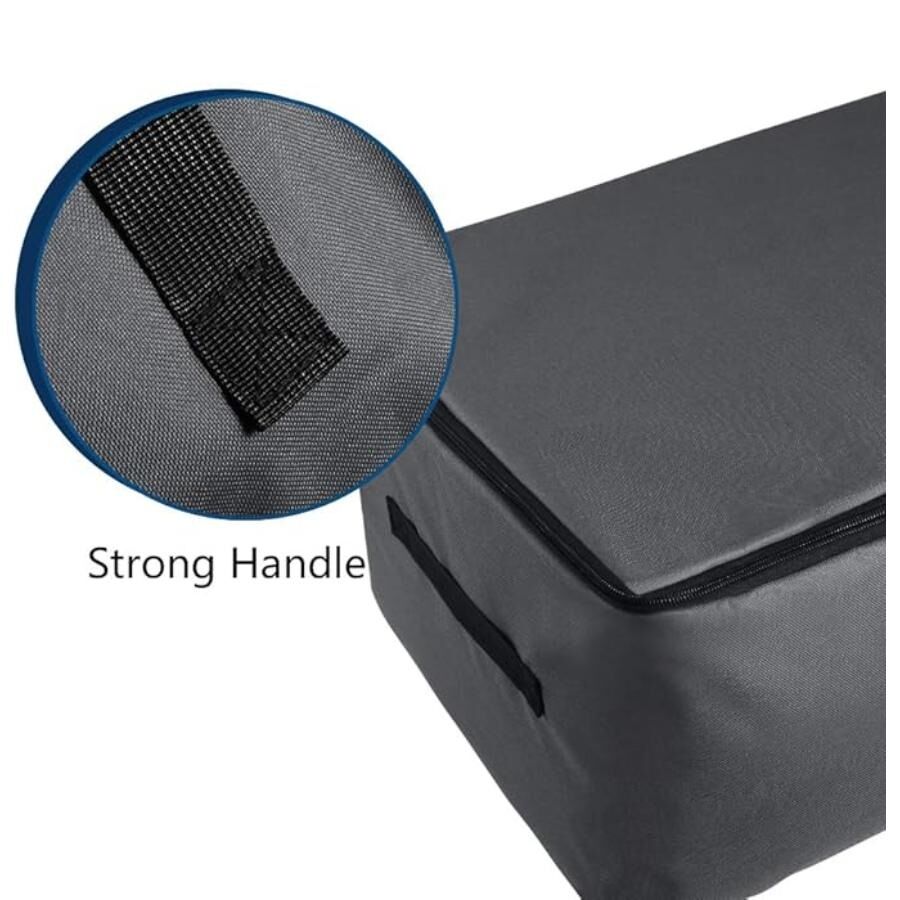 Lot De 2 Sacs De Rangement Sous Lit 49l – Fermeture Éclair thumbnail 7