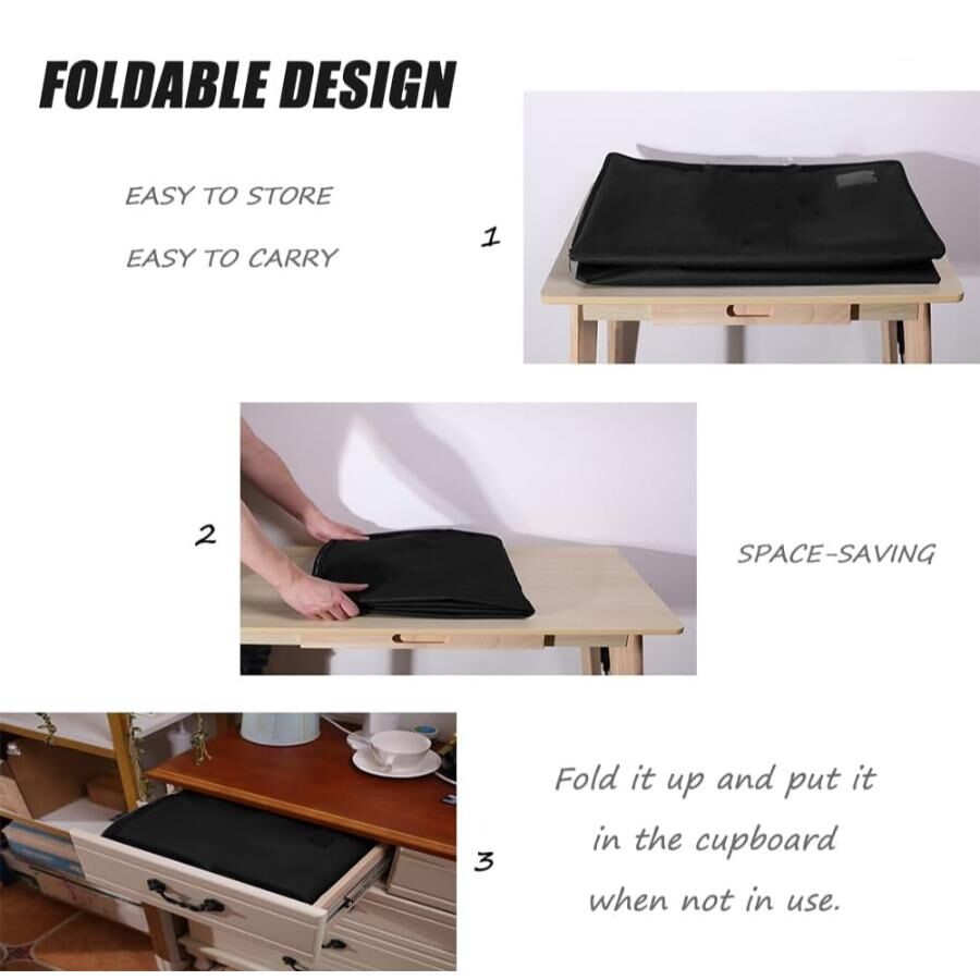 Lot De 2 Sacs De Rangement Sous Lit , Pliables 56 X 35 X 25 Cm thumbnail 3