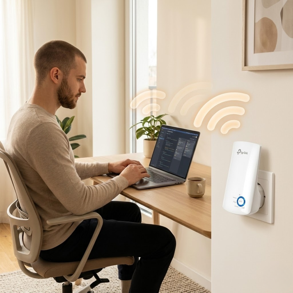 Repeteur Wifi N300 Mbps – Signal Internet Puissant thumbnail 4