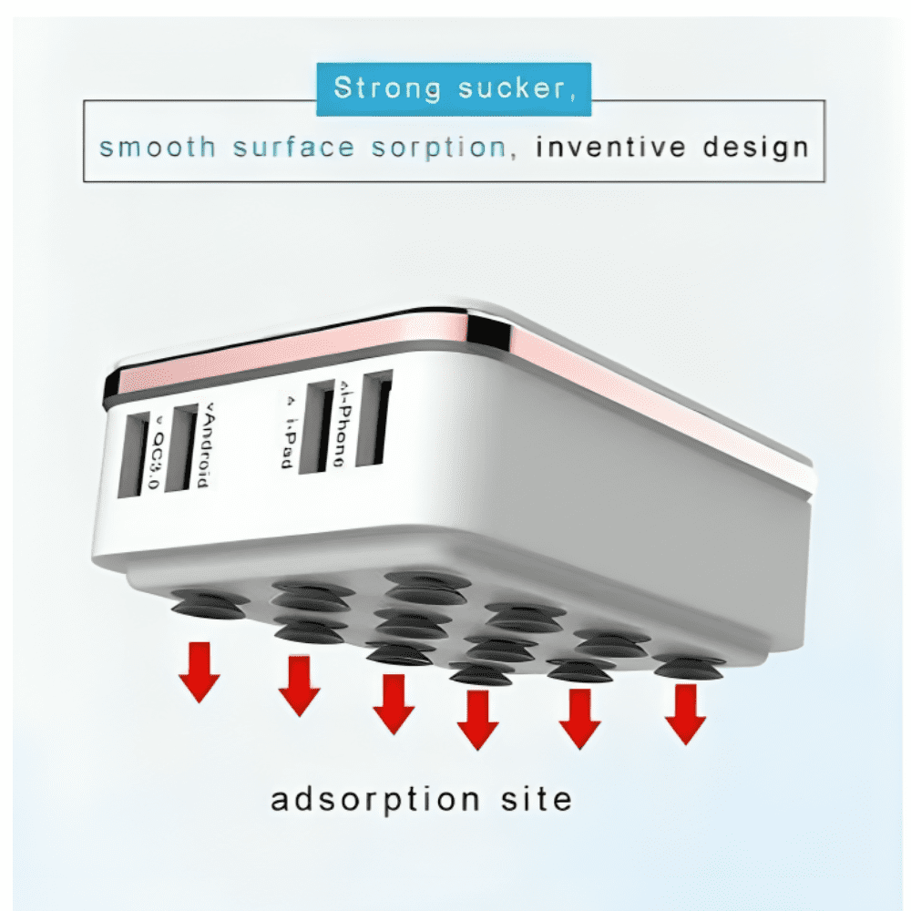 Chargeur Konfulon 6 Usb Sorties - Puissance 20w / 40.5w thumbnail 3