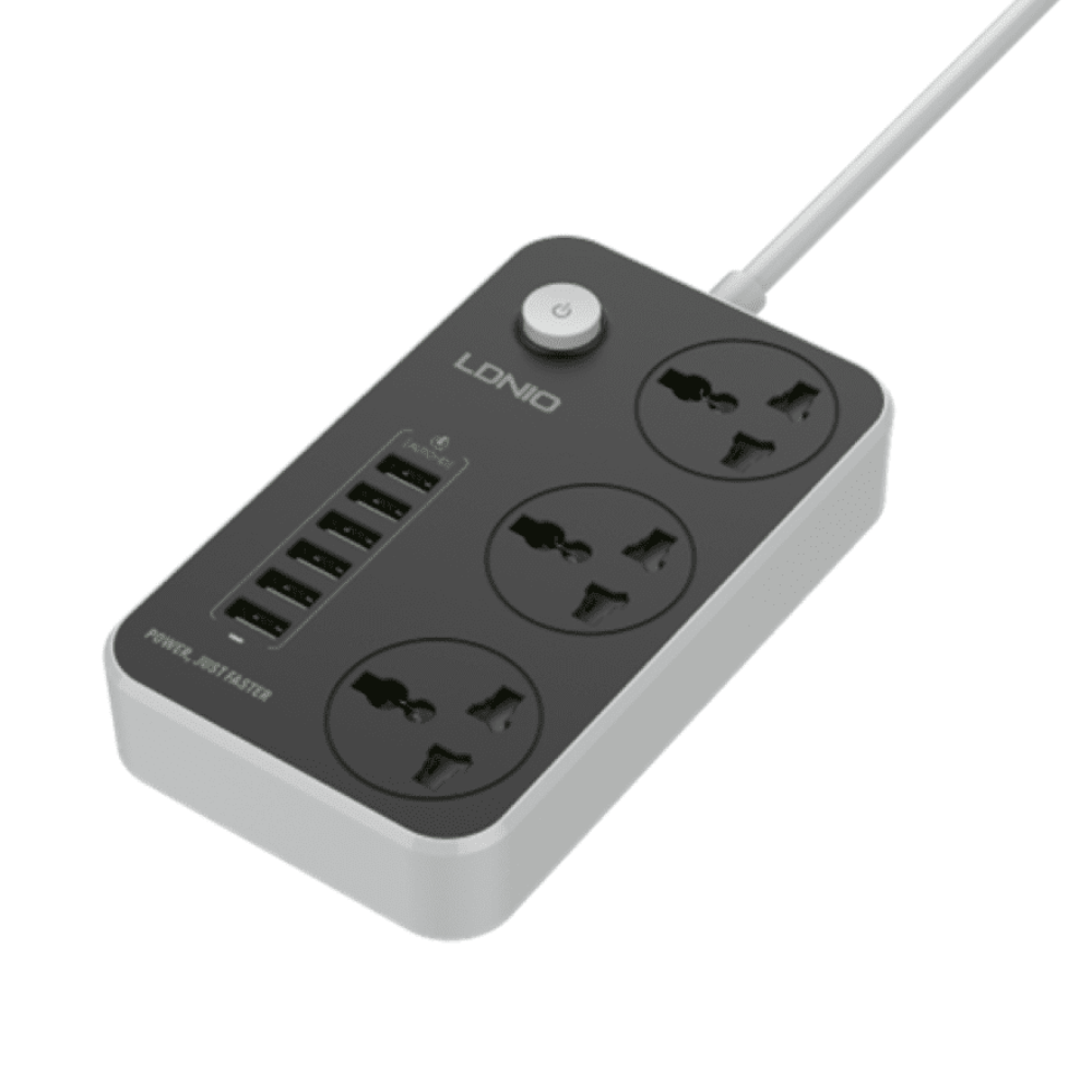 Multiprise Universelle 3 Prises Secteur – Ldnio – 2500 W thumbnail 3