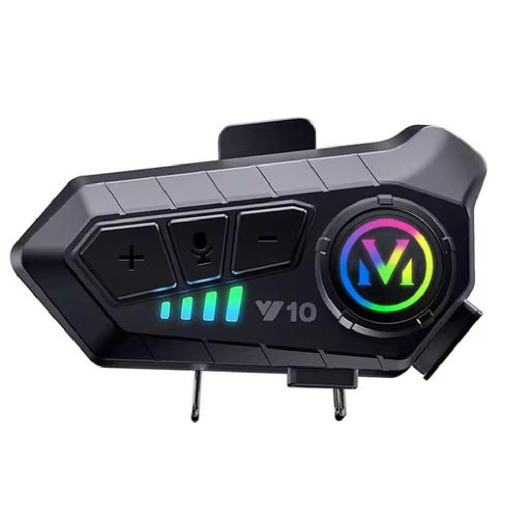 Ecouteurs Bluetooth Y10 Pour Casque De Moto – Hifi & Étanche thumbnail 1