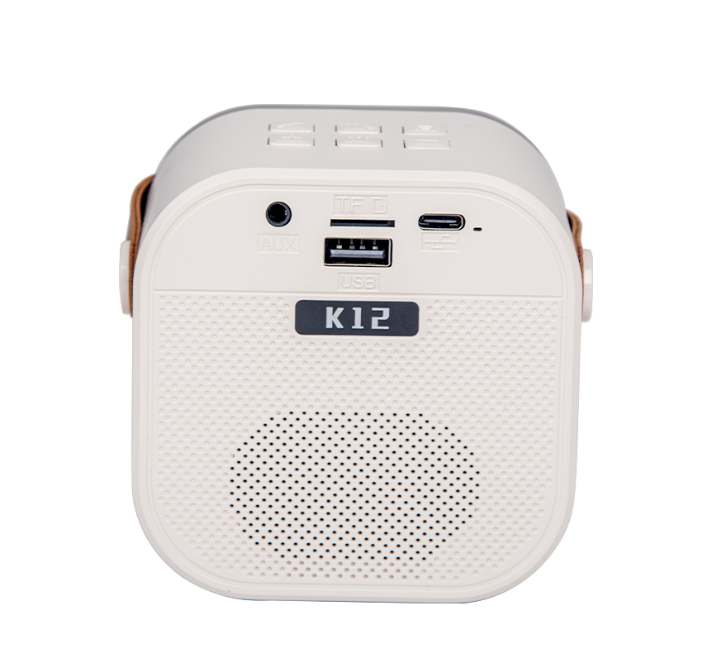 Enceinte Karaoké Mini Bluetooth – 2 Micros, Voix Changeante Et Led thumbnail 3