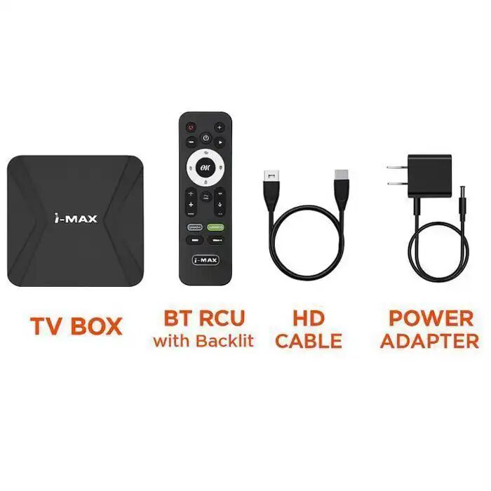 Boîtier De Streaming I-max 4k – Android Tv Box Ultra Hd thumbnail 2