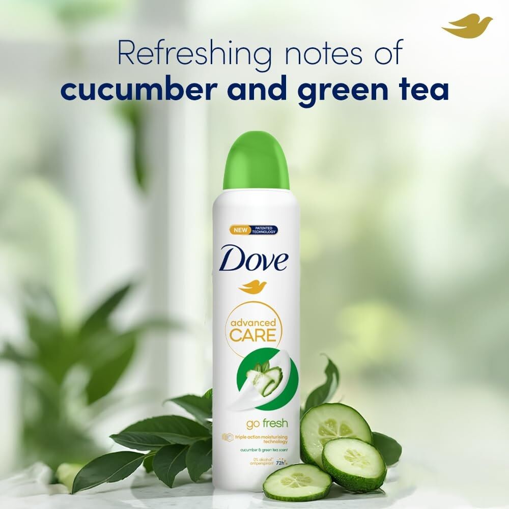 Advanced Care Déodorant Go Fresh Concombre & Thé Vert 72h