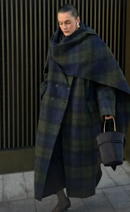 The Highland Wrap Coat