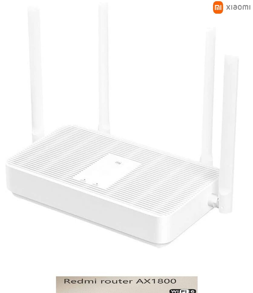 Xiaomi Mi Routeur Points D'accès Ra67 Ax1800 1775 Mbps Wifi-6-4antenne Gigabit